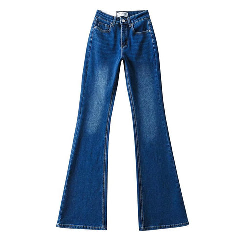 Women's Love Fart Pocket Flare Jeans - ROUTINE FASHION